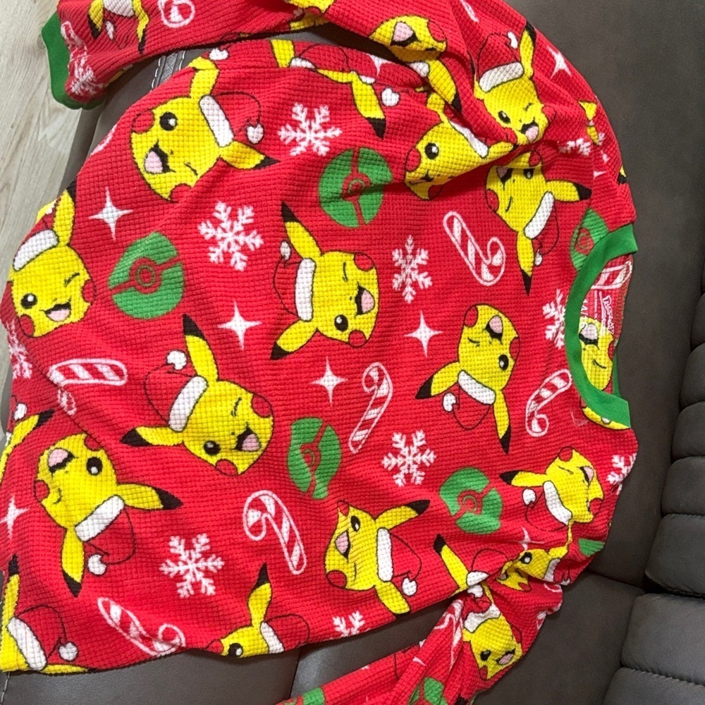 Red Pikachu Holiday Sweater size 14/16